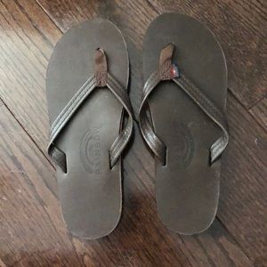 rainbows narrow strap sandals